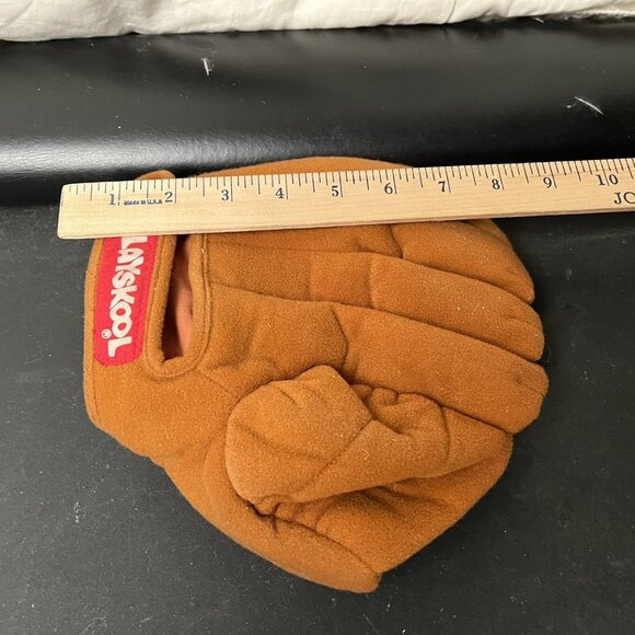 1987 Playskool Baseball Glove Plush Toy Kids Rare - Picture 5 of 5